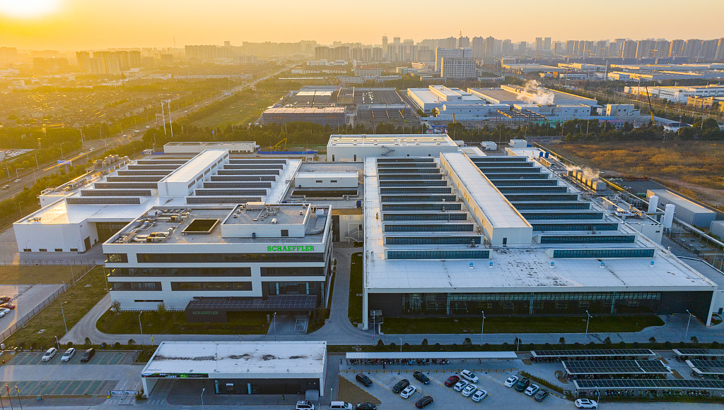 Zona de dezvoltare a tehnologiilor înalte Taicang din provincia Jiangsu, unde sunt înființate multe companii cu investiții germane. (Foto: CFP)