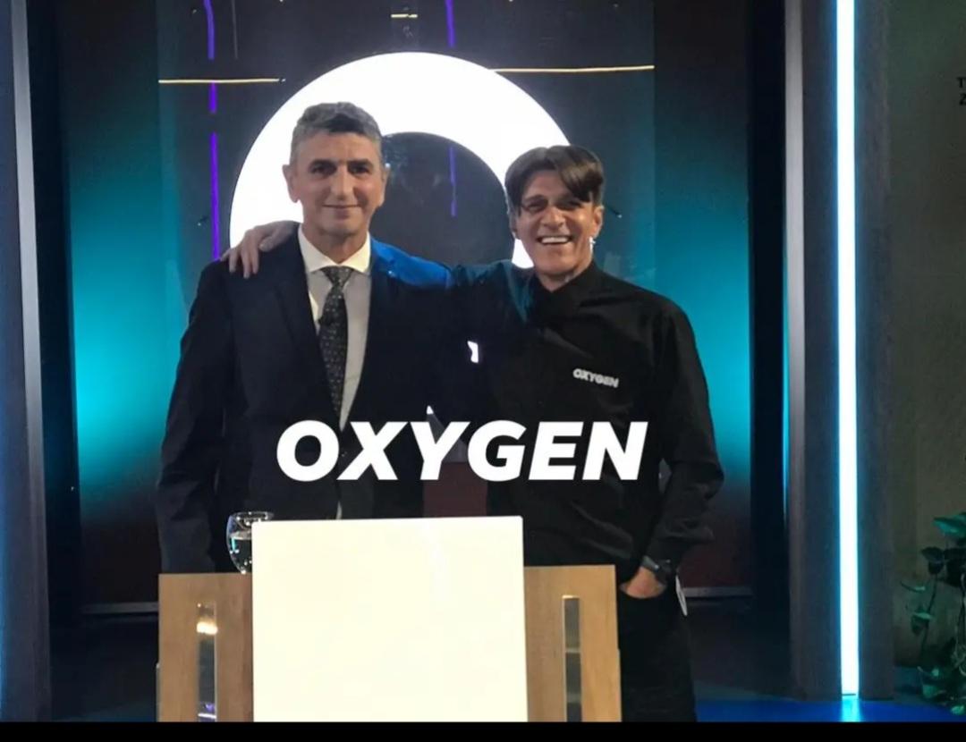 Arben Asllanaj në programin  Oxygen (Foto nga facebook)