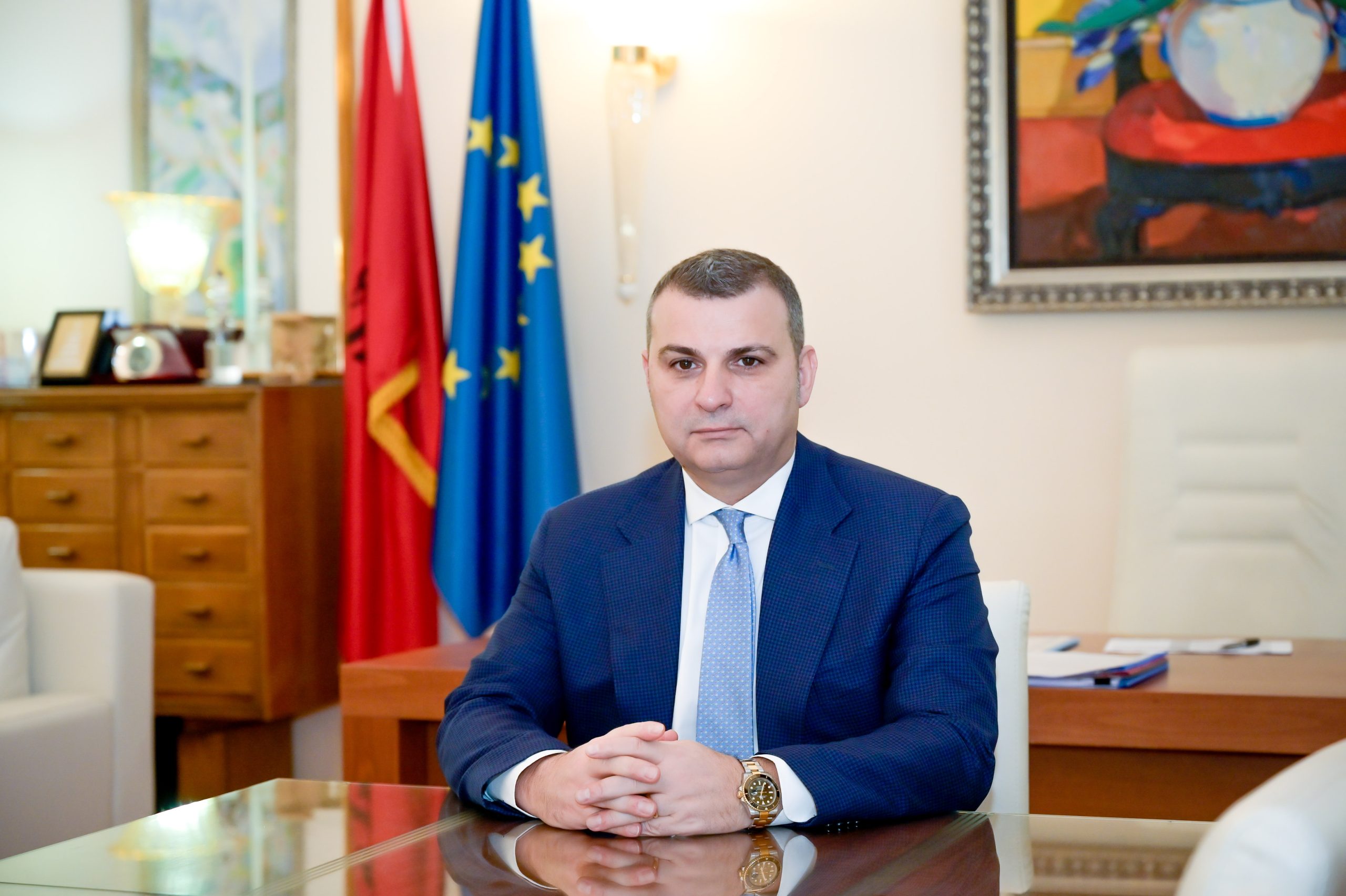 Guvernatori i BSH Sejko (Foto Albanian Post)