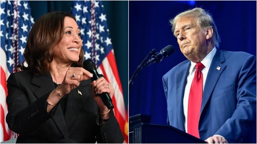 Kamala Harris dhe Donald Trump (Foto ATSH)